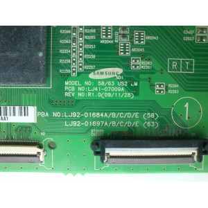 MAIN LOGICA 684A / SAMSUNG BN96-12685A MODELO PN58C500G2FXZA